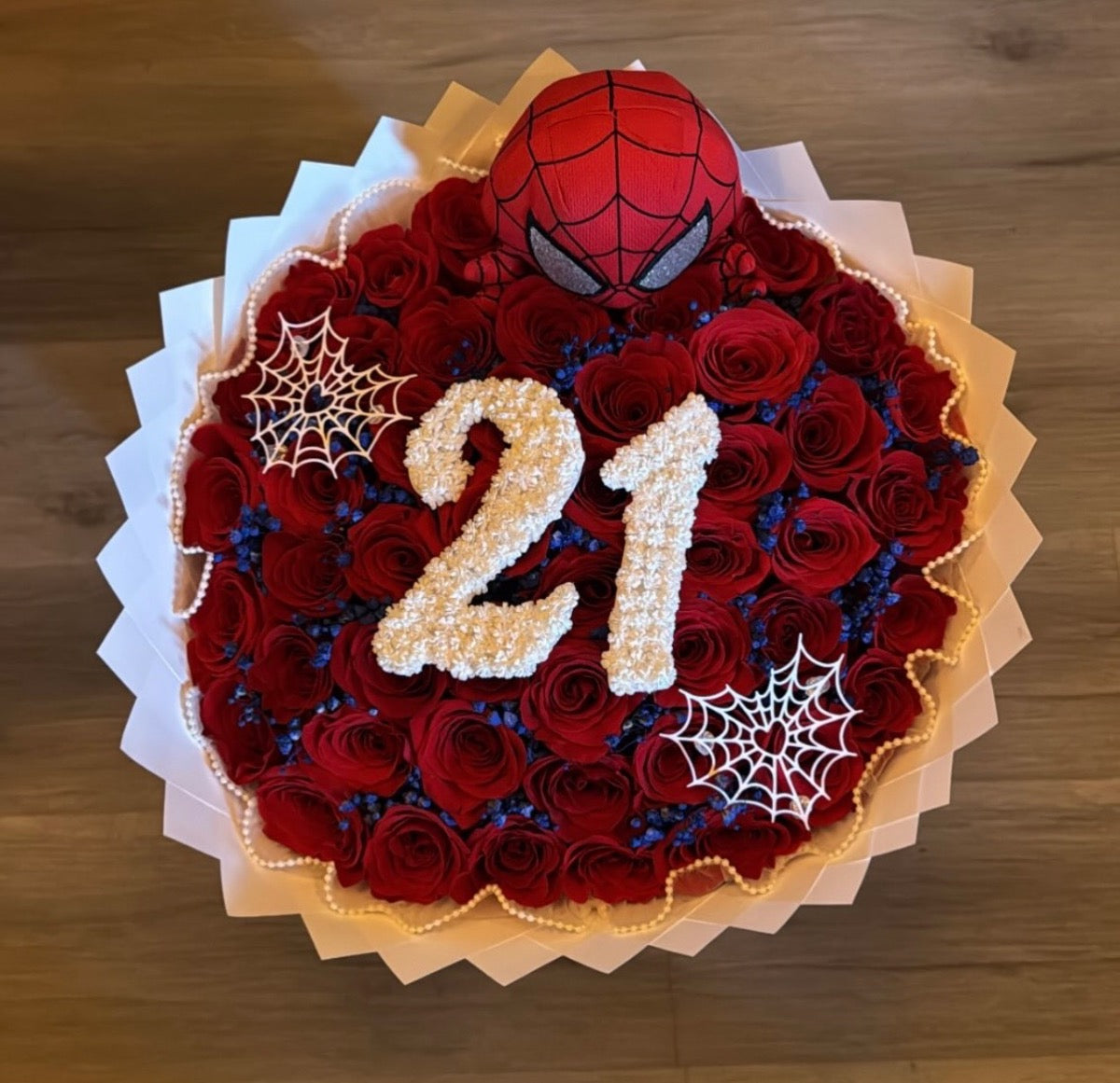 Spiderman Buchon Bouquet