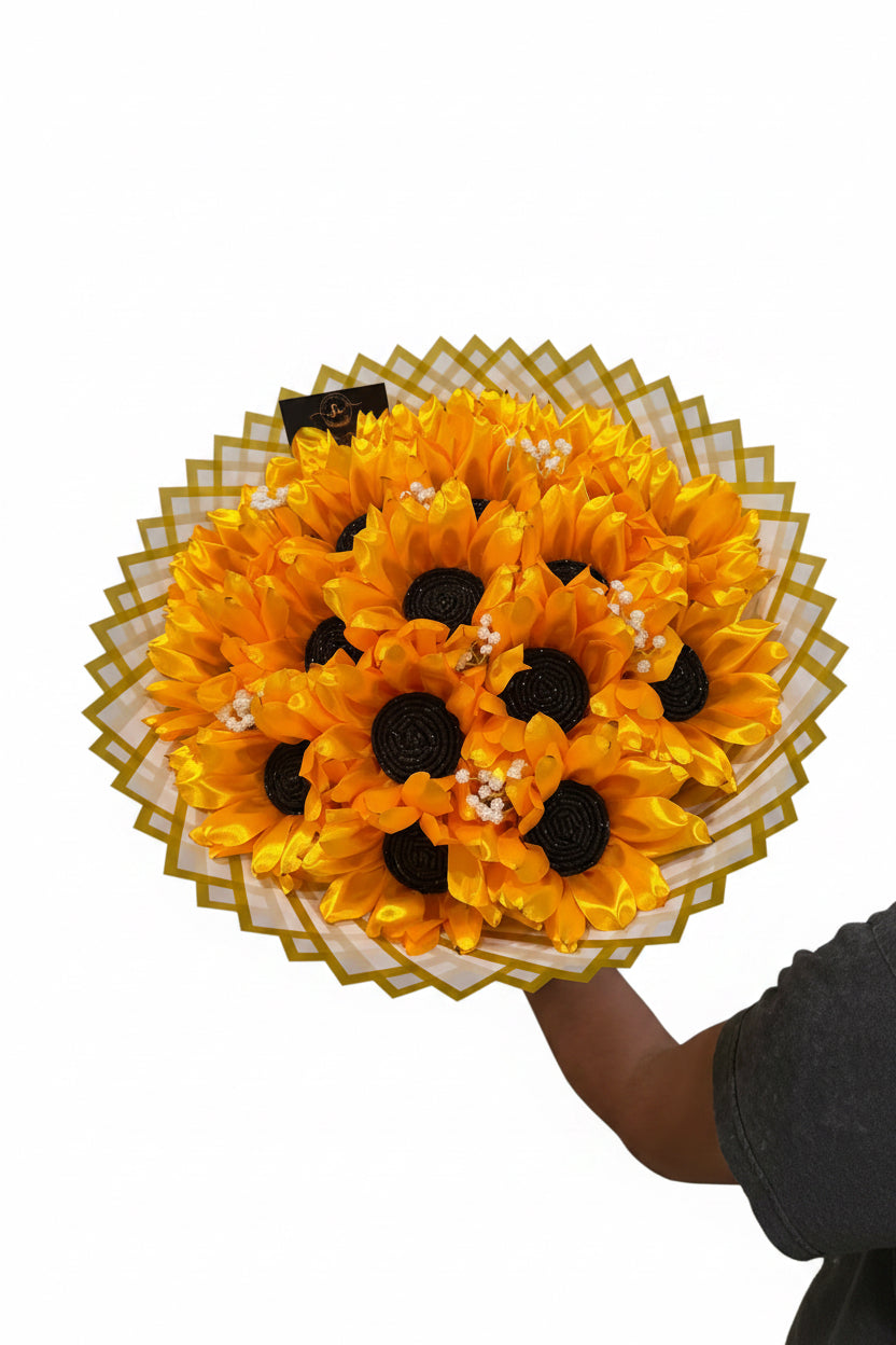 Bouquet Of Eternal Sunflowers