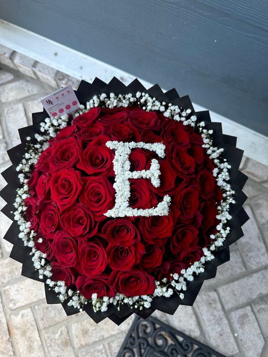 Bouquet With An Initial